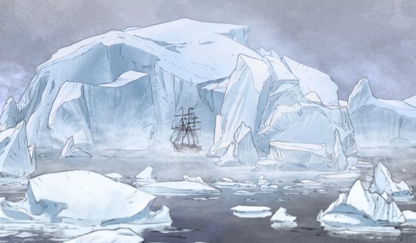 Animation 3 - Le Pourquoi Pas entre les icebergs @TAO ZIA-MC4