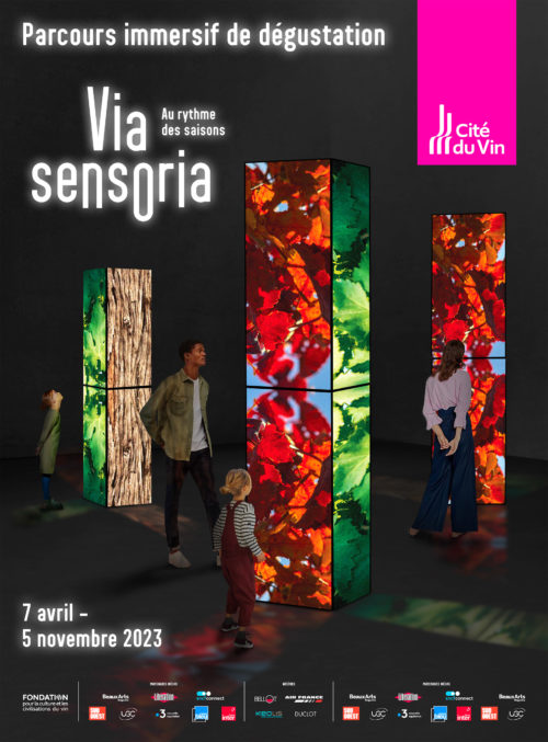 VIA SENSORIA, the new immersive creation by GEDEON Experiences imagined and produced for La Cité du Vin.